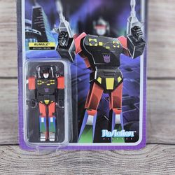Transformers - Rumble-  Action Figure Collectible Super7 Adult Reaction Figure 