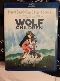 Wolf Children Blu-Ray 3 DVD