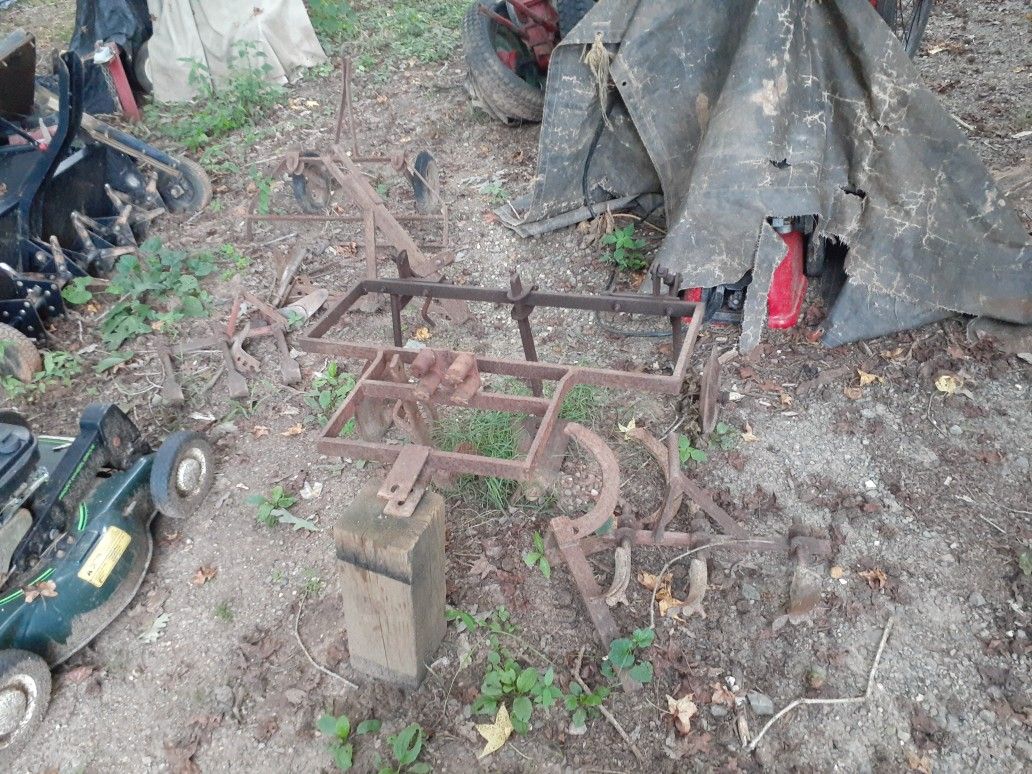 1940s 50s And A 1958 Super 575 David Bradley Twowheel Tractor Two Are