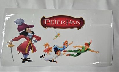 Peter Pan Wendy Captain Hook UV Sticker