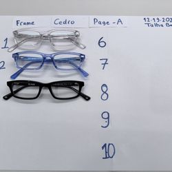 Pair Eyewear Cedro Frames and Toppers