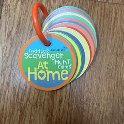 Toddler Scavenger Hunt Cards