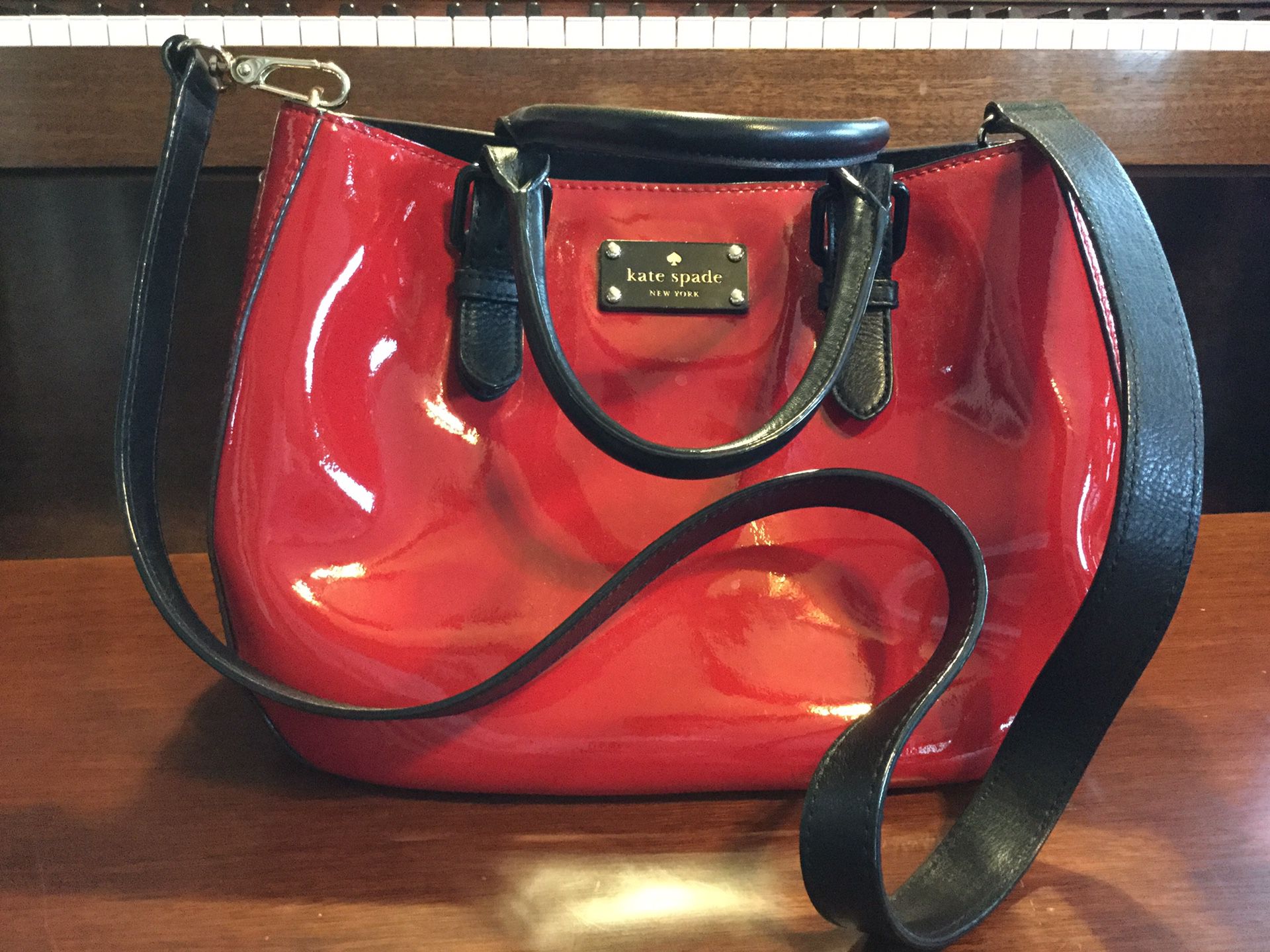 Kate Spade Patent Leather Tote Bag