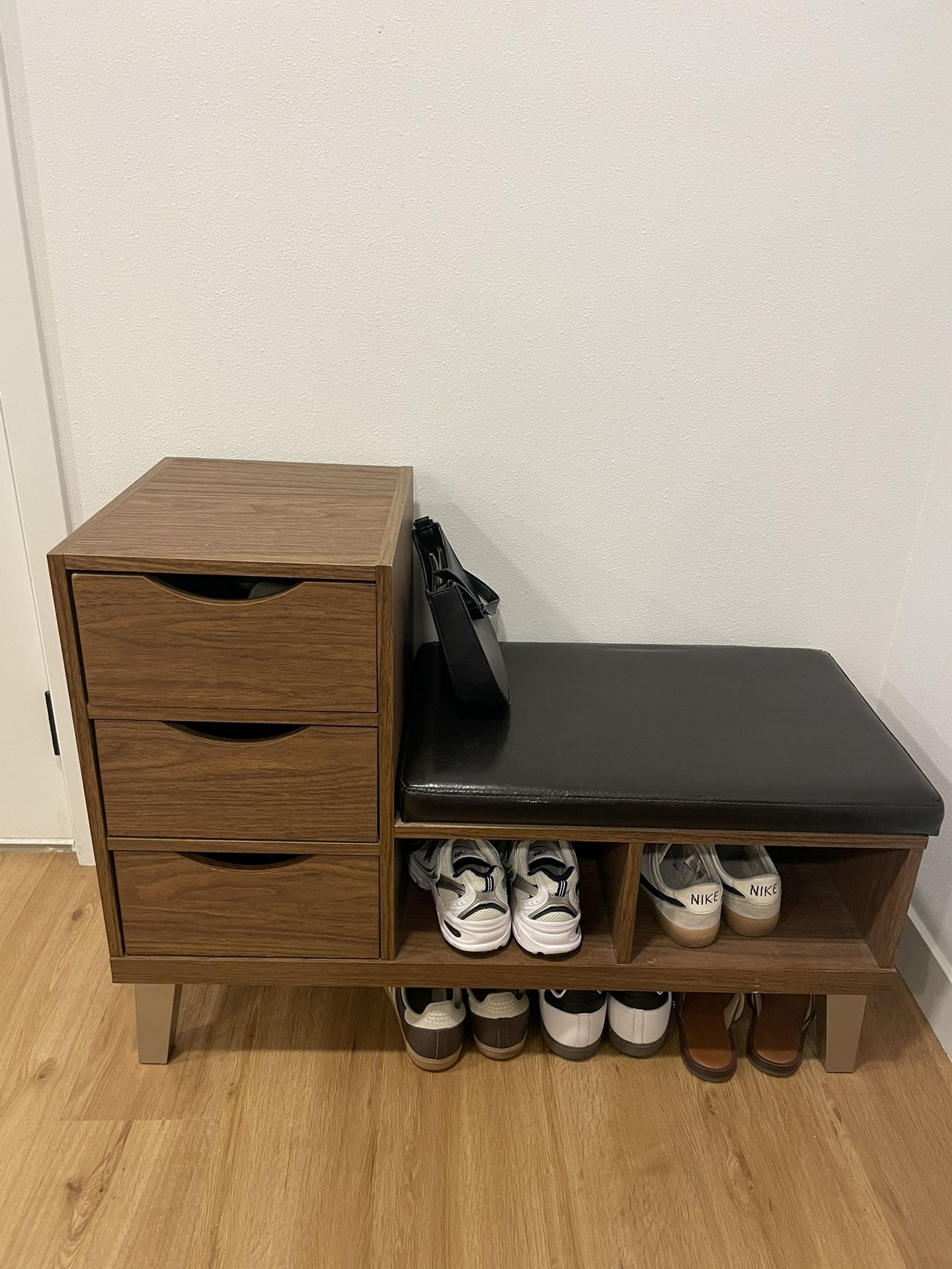 Entryway Bench And Shoe Rack