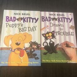 Bad Kitty series by Nick Bruel - 2 books
