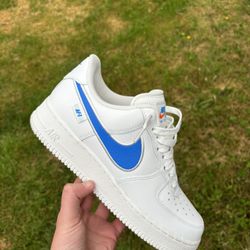 Air Force 1 Blue Label White 