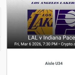 Lakers Vs Indiana Pacers 