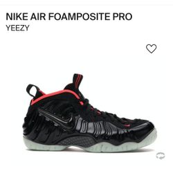 NIKE AIR FOAMPOSITE PRO
YEEZY Used  Size 10.5