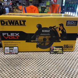 DEWALT FLEXVOLT 60V MAX Cordless Brushless 7-1/4 in. Wormdrive Style Circular Saw (Tool Only