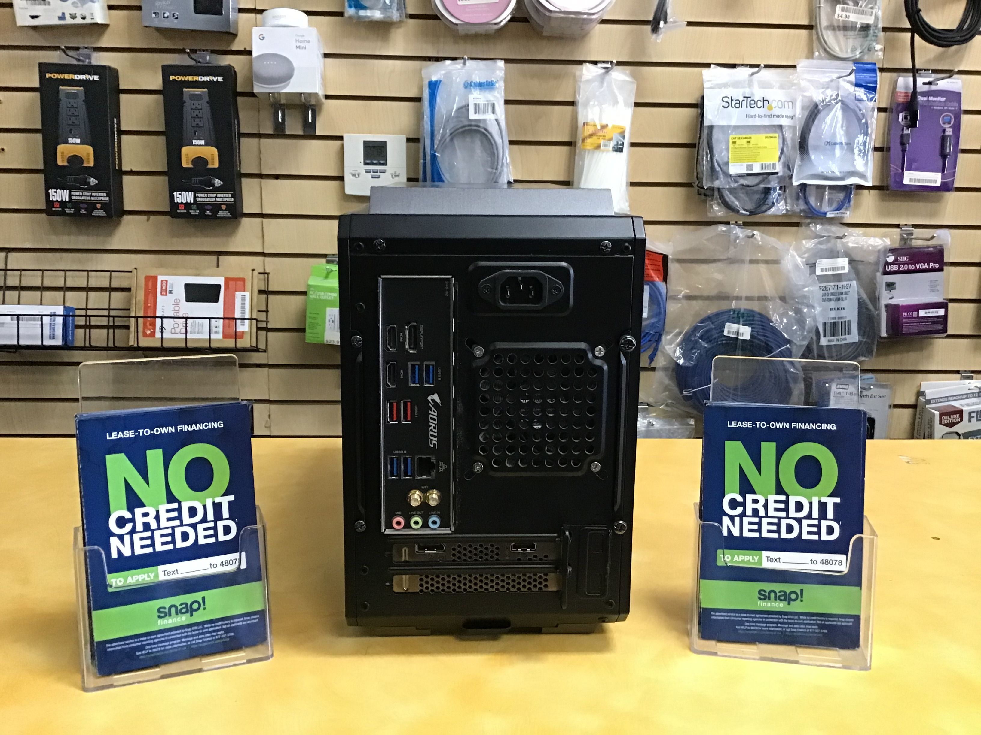 Custom Mini ITX PC - Ryzen 5 5500, Radeon RX 6400, 32GB RAM, 1TB NVMe, Win. 11 Home - $0 DOWN!