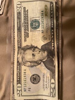 20 Dollar Birthday Bill Dec16 1938