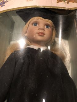 Very Rare Kingstate Collectible Porcelain Doll Graduate