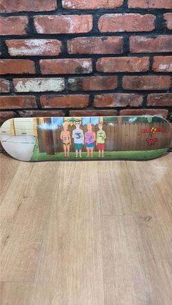 King of the hill SDCC Toddland exclusive skate deck