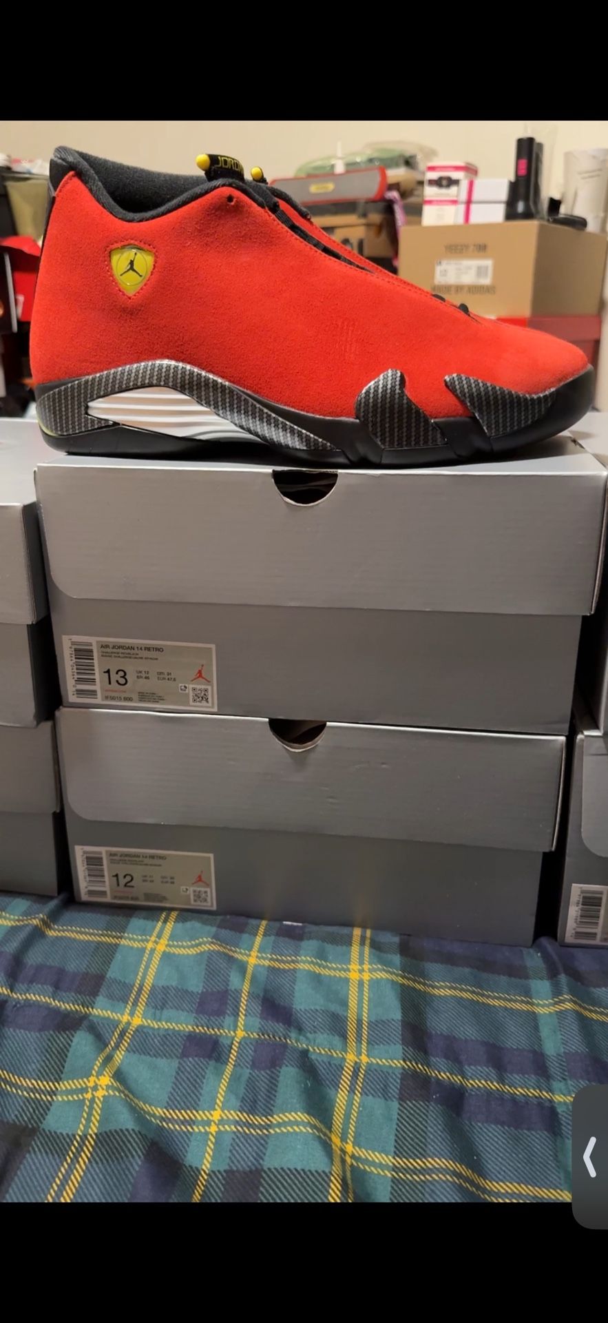 Air Jordan 14 Retro 'Ferrari' 2025