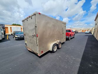 Used Trailer 7x14 "2014" Pulls Great, 7ft Hight Interior no leaks clean documentation in hand ✋️ READ Description FIRST  LEA PRIMERO.
