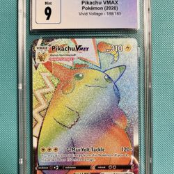 Pokémon Pikachu Vmax CGC 