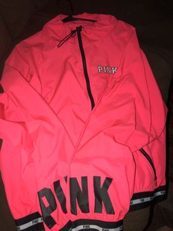 Brand new pink windbreaker