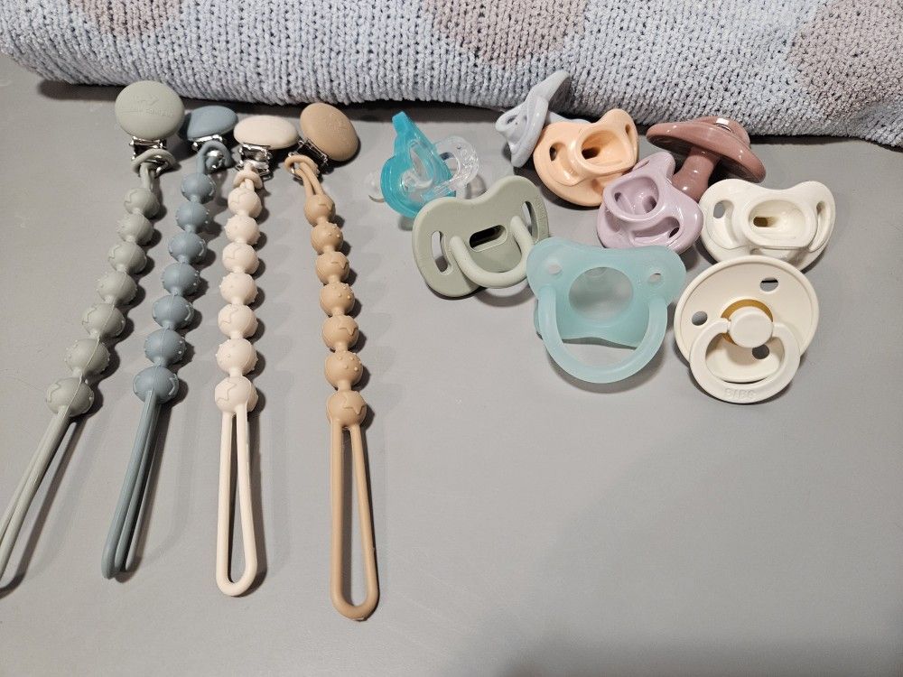 Pacifiers and Pacifier Clips
