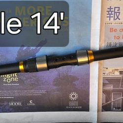  14 ft collapsible fishing Pole