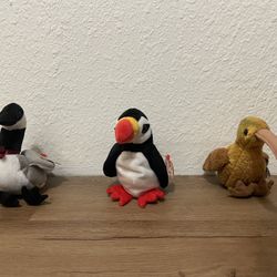 TY Beanie Babies Rare W/Error Tags