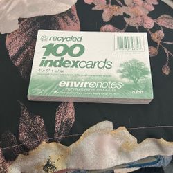 Index cards 