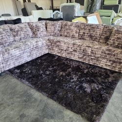 🍨Brand New Ice Cream Collection Choco Chip Byers Market  Thick Corduroy 2pc Sectionals