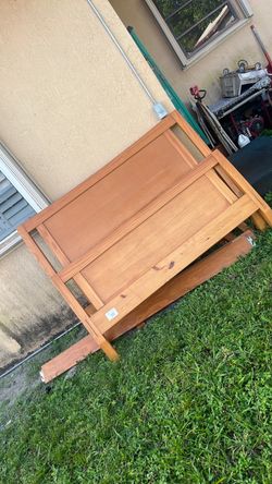 Queen bed frame