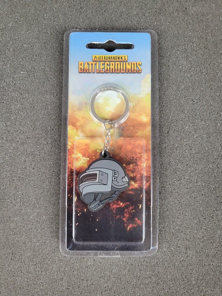 Playerunknown's Battlegrounds Level 3 Helmet Keychain