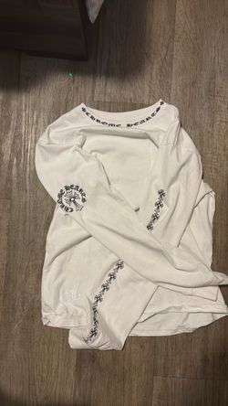 white chrome hearts longsleeves