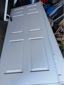 White closet doors
