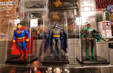 DC, Marvel, Figure, Display, Case, Kenner, Super Powers, TMNT, Teenage Mutant Ninja Turtles
