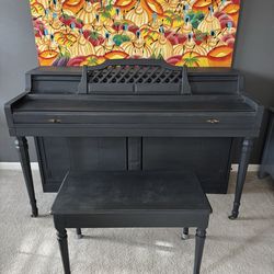 Used Piano with bench