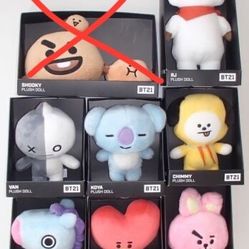 BT21 Dolls / plushies 