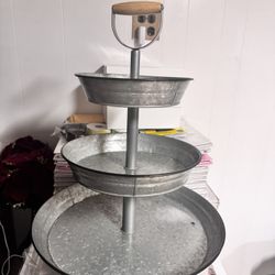 Farmhouse Style Tiered Tray 