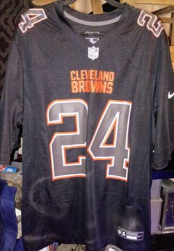 * Cleveland Browns "Nick Chubb" Black Nike Authentic Jersey