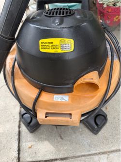 Wet vac