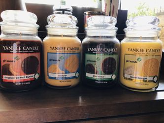 Yankee Candle Girl Scouts Cookie Candle Collection