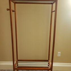 Coat Rack With Shoe Rack 