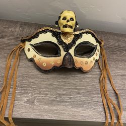 Skull Masquerade Halloween Mask 