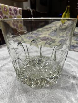 vintage Princess House ice bucket