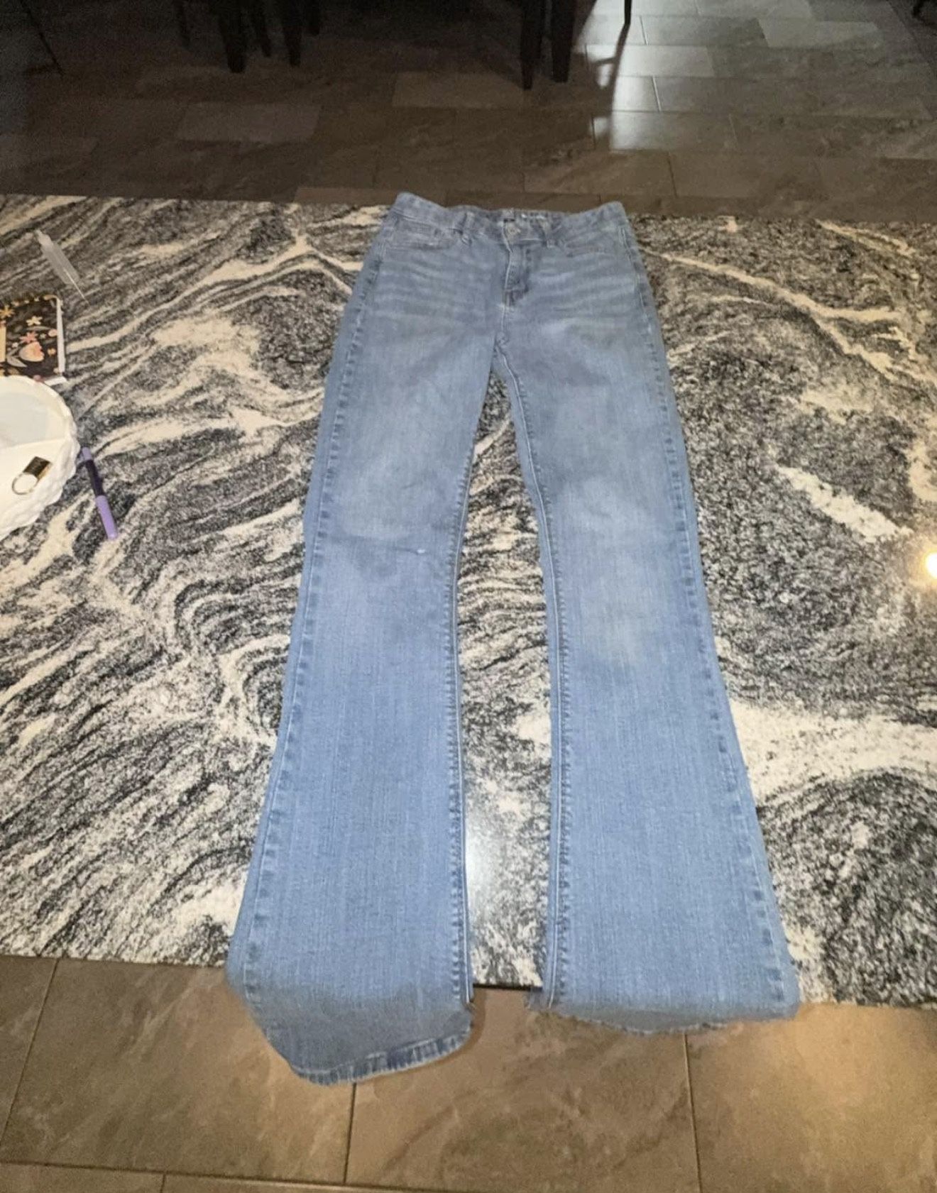 NY&C (New York & Company) Mid Rise Bootcut Denim Jeans - Size 10T