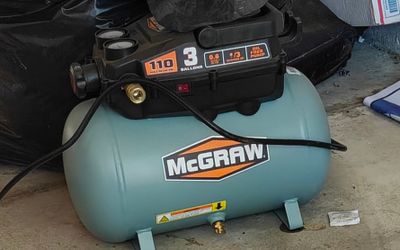 McGraw 3 galon  air compressor