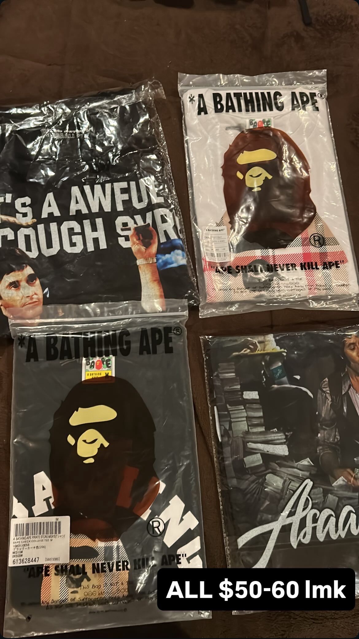 Bape and Aloc tee