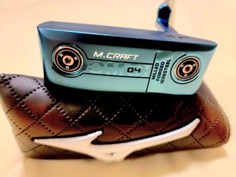 Mizuno M-Craft OMOI #4 Blue IP Golf Putter RH. ●NEW●