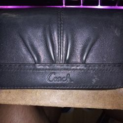 Leather Coach Wallet