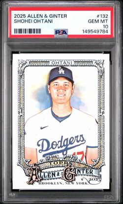 2025 TOPPS ALLEN & GINTER SHOHEI OHTANI