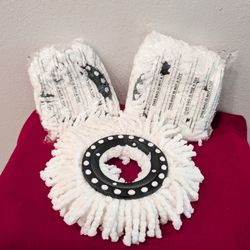 4 NEW Replacement Microfiber Mop Head Refill For Hurricane Magic Mop 360° Spin