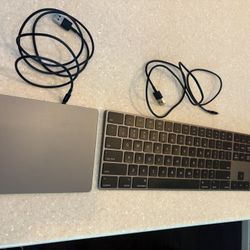Apple Space Gray Keyboard & Trackpad (Discontinued / Rare)