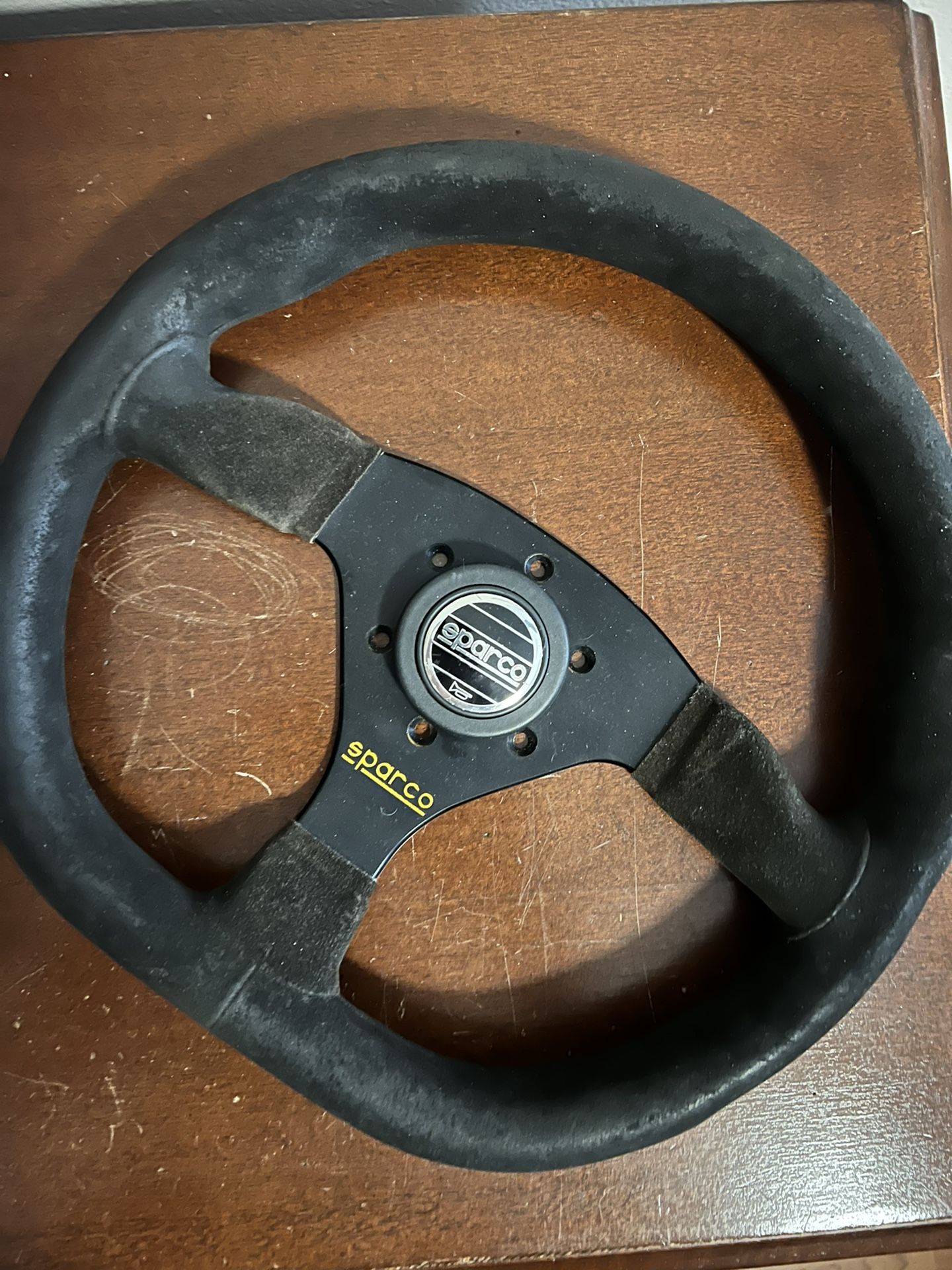 Sparco Steering wheel Gently Used Perfect Condition 