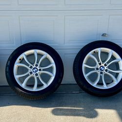 4 Set Of Pirelli  Tires   &  4 Set Of  BMW  X6 Rims 19” In Good Condition 